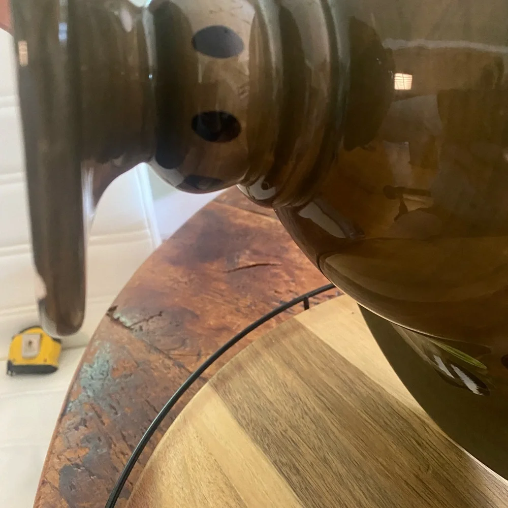 Gates Ware Extra Large Olive Pattern Ceramic Pasta/Salad Serveware Bowl - Picture 6 of 7